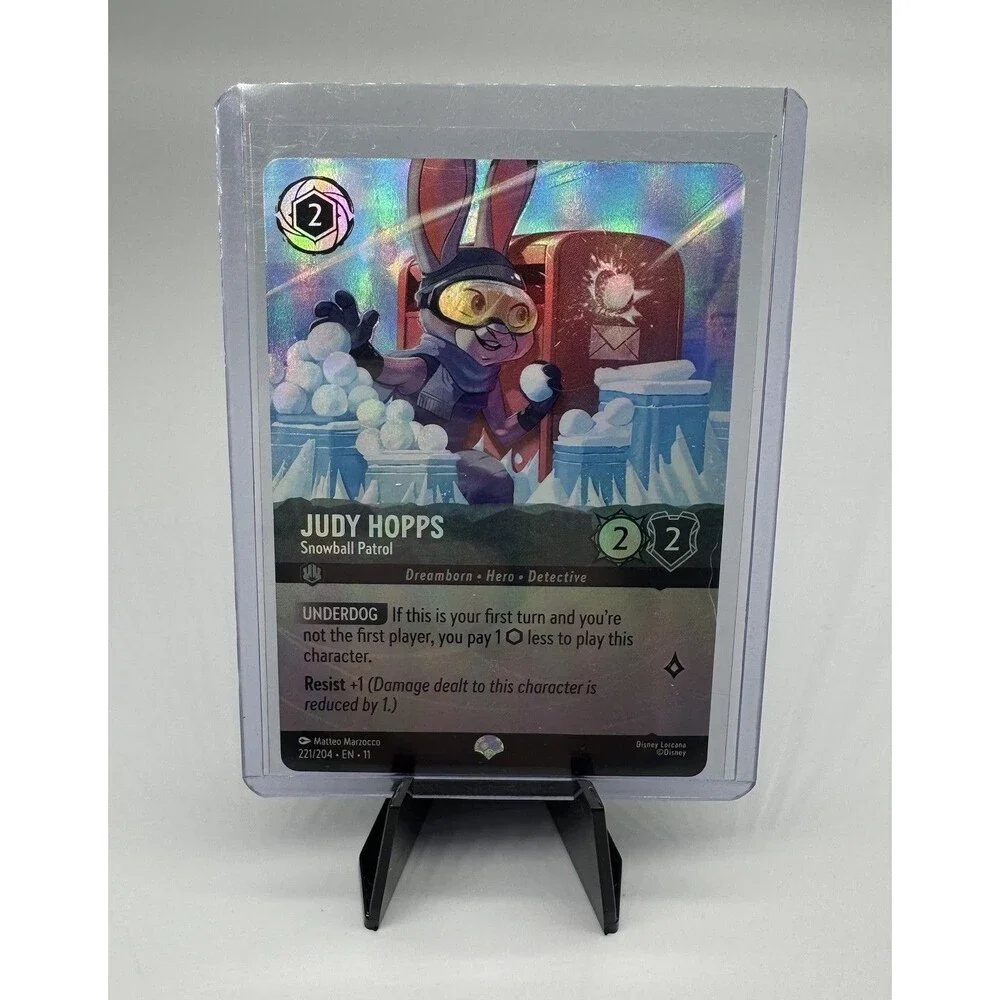 Judy Hopps - Snowball Patrol (Epic) 221/204 Winterspell Holo